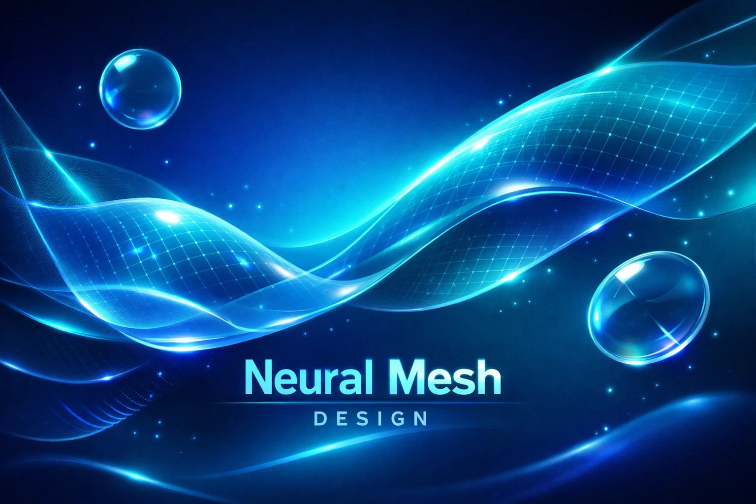 2026 流行 Neural Mesh Design 網站設計風格展示